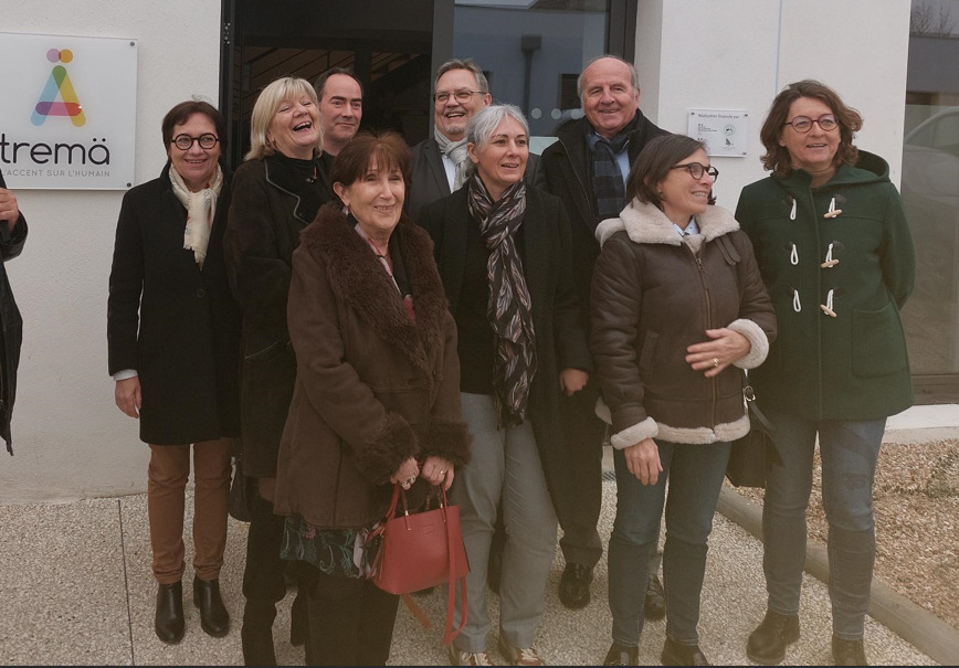 Inauguration des nouveaux locaux du siège du SSIAD de Tremä à Gémozac