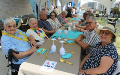 Repas des familles à Valpastour