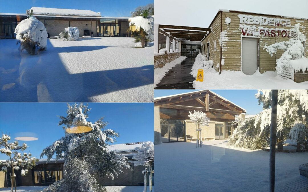 La neige s&rsquo;est invitée en Charente-Maritime !