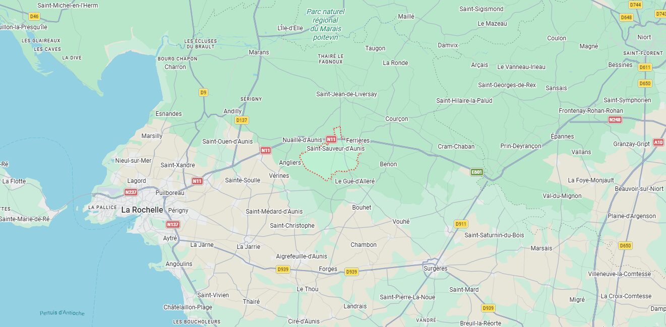 Plan de situation_Saint Sauveur d'Aunis