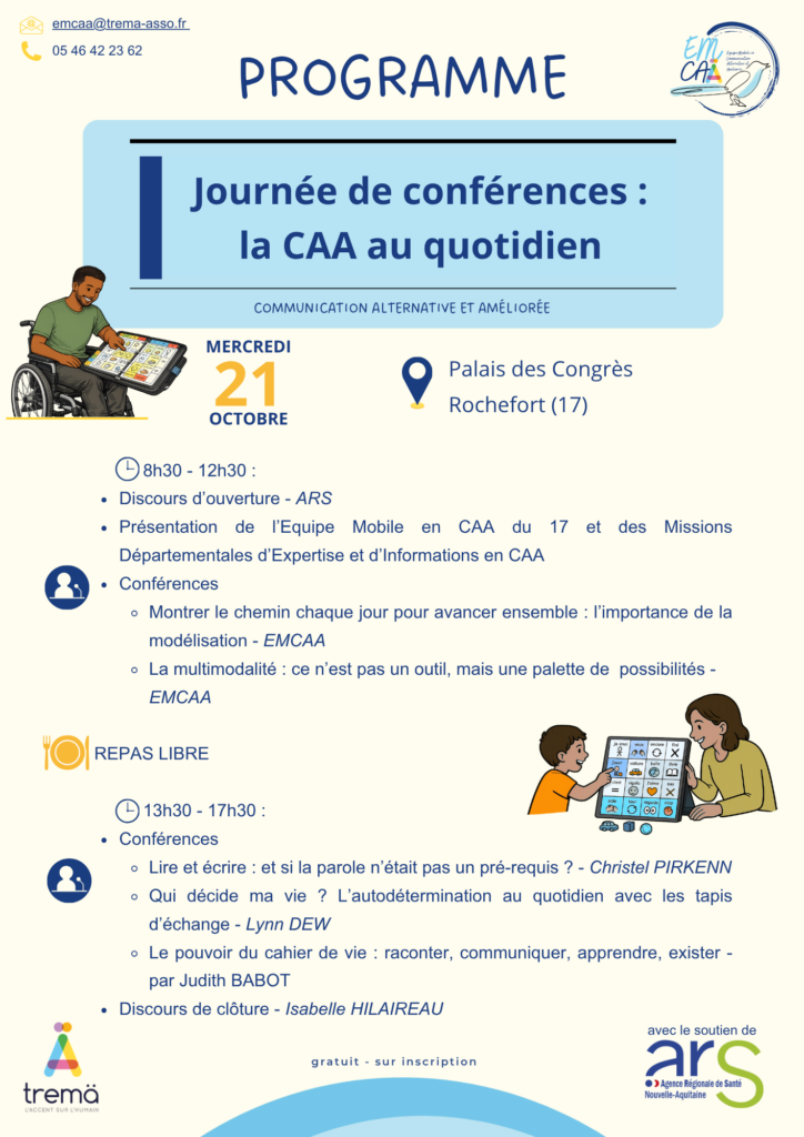 Programme de la journée de conferences CAA